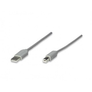 Foto 1 | Cable USB A a Tipo B Manhattan 317863 Gris