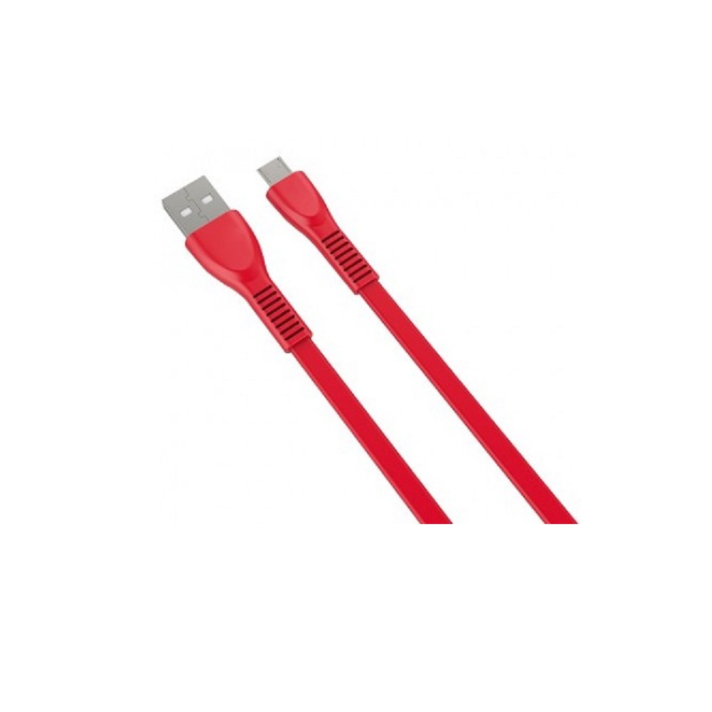 Foto 2 pulgar | Cable USB a Micro USB Naceb NA-0103R Rojo