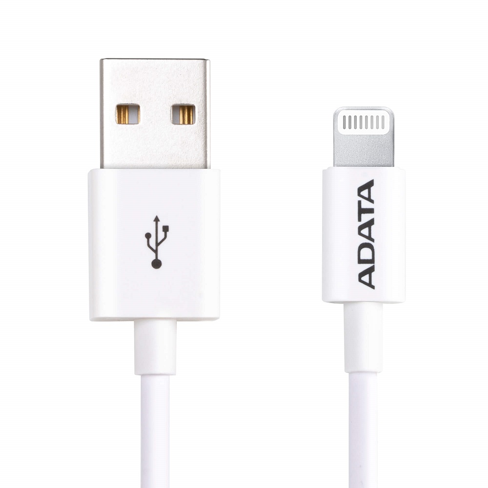 Foto 1 | Cable Conector Adata Usb To Lightning Blanco Amfipl-1m-cwh