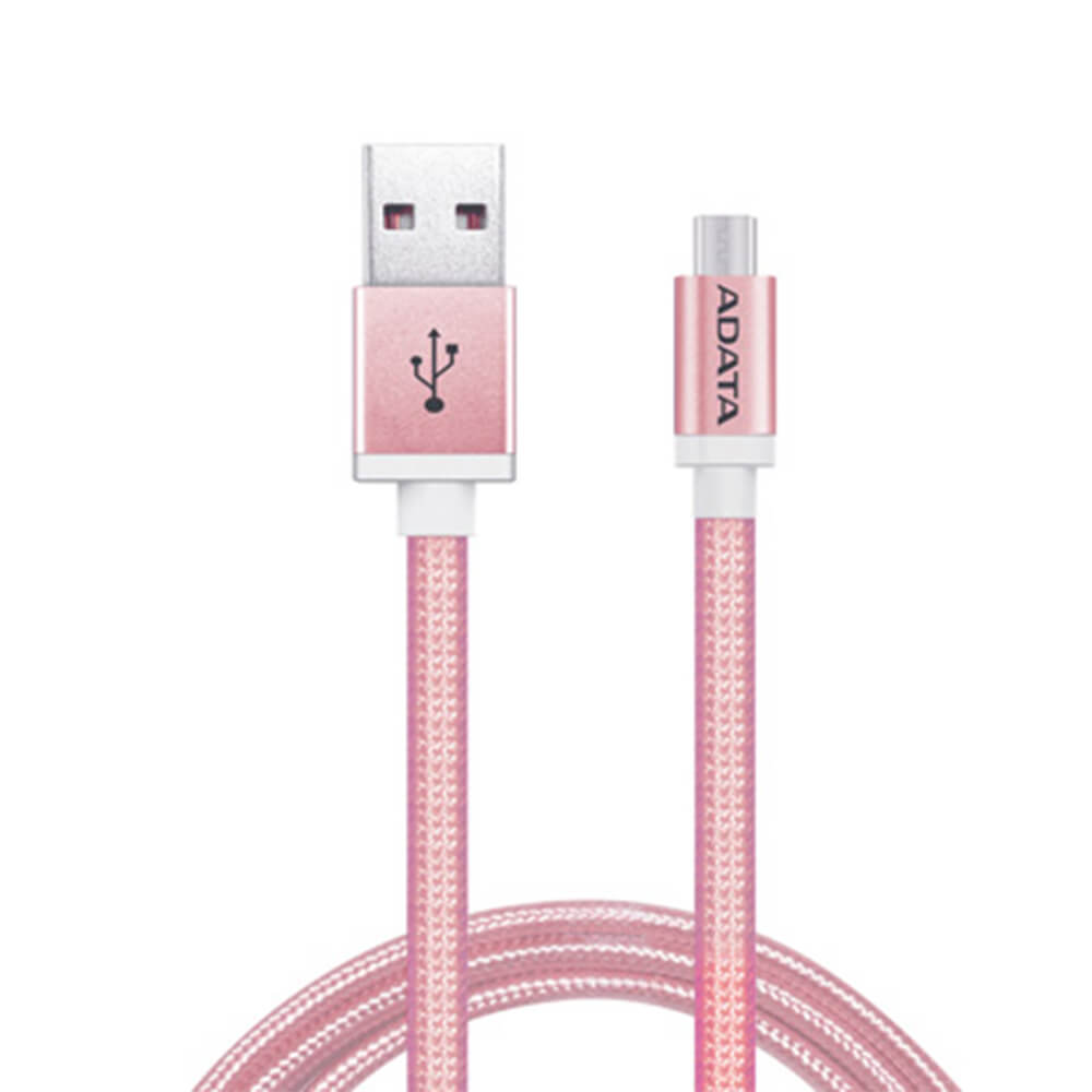 Foto 2 pulgar | Cable Micro USB Adata AMUCAL-100CMK-CRG Rosa