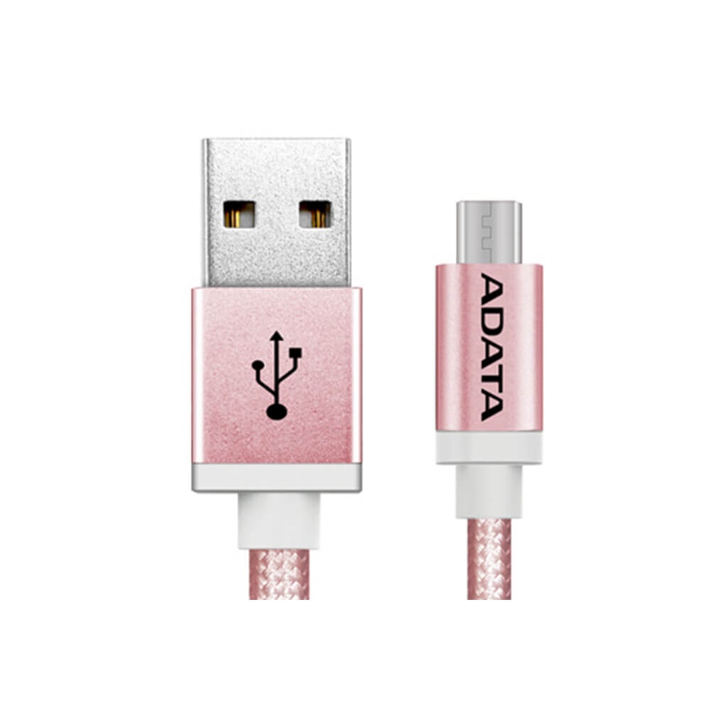 Foto 3 pulgar | Cable Micro USB Adata AMUCAL-100CMK-CRG Rosa