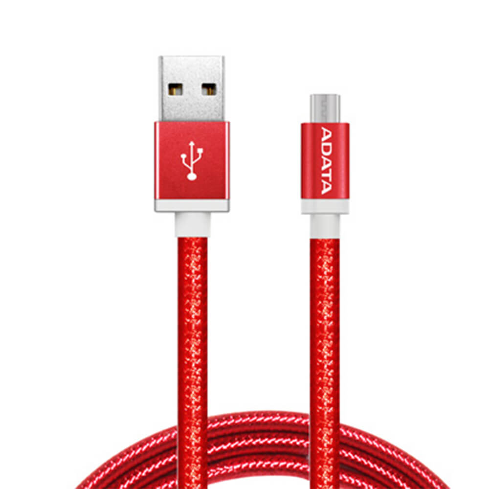 Foto 2 pulgar | Cable Micro USB Adata AMUCAL-100CMK-CRD Rojo