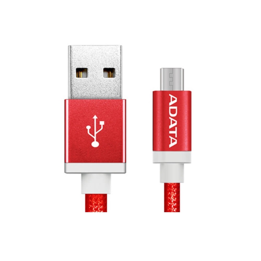 Foto 3 pulgar | Cable Micro USB Adata AMUCAL-100CMK-CRD Rojo