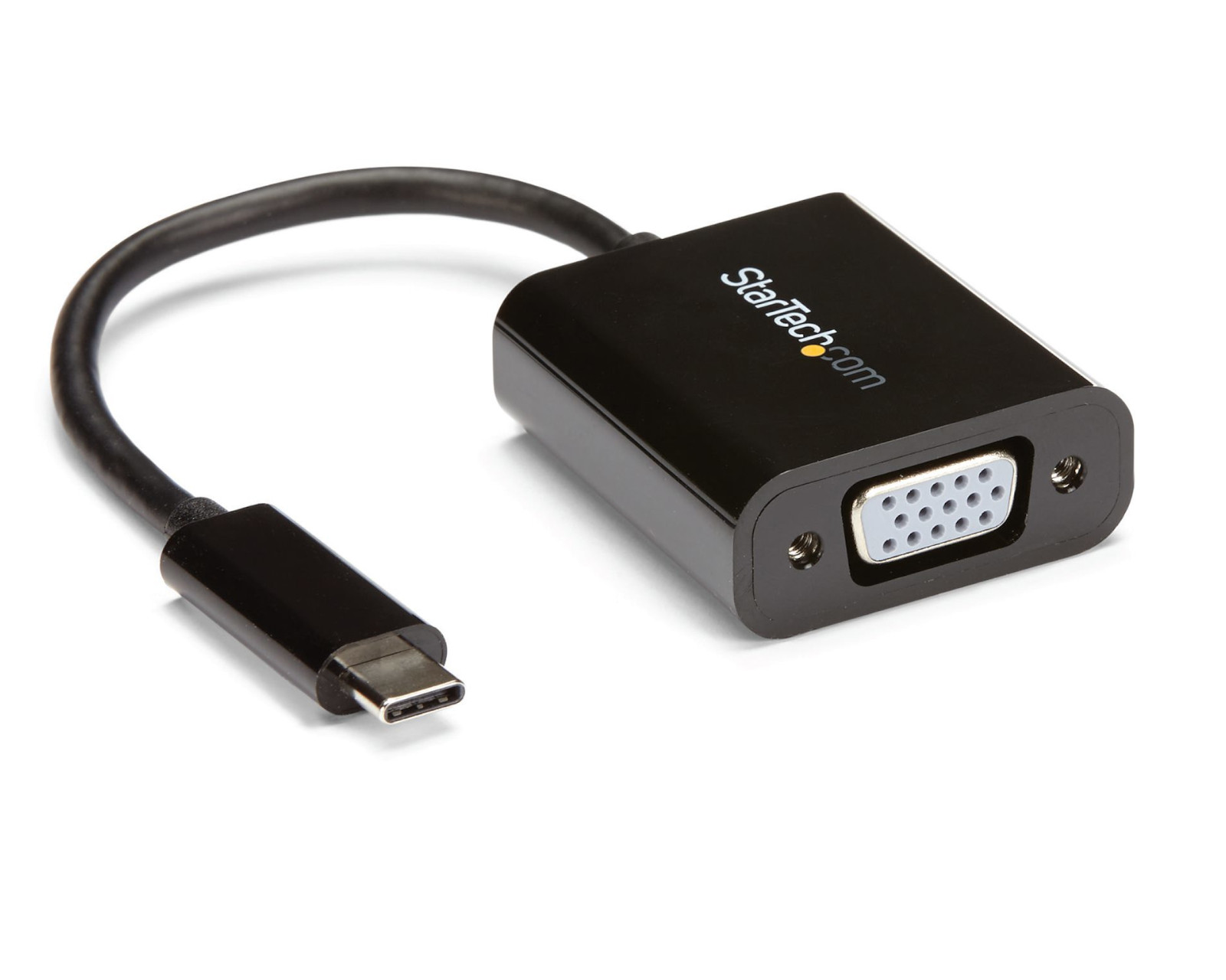 Adaptador Startech Cdp2vga color Negro USB-C a VGA