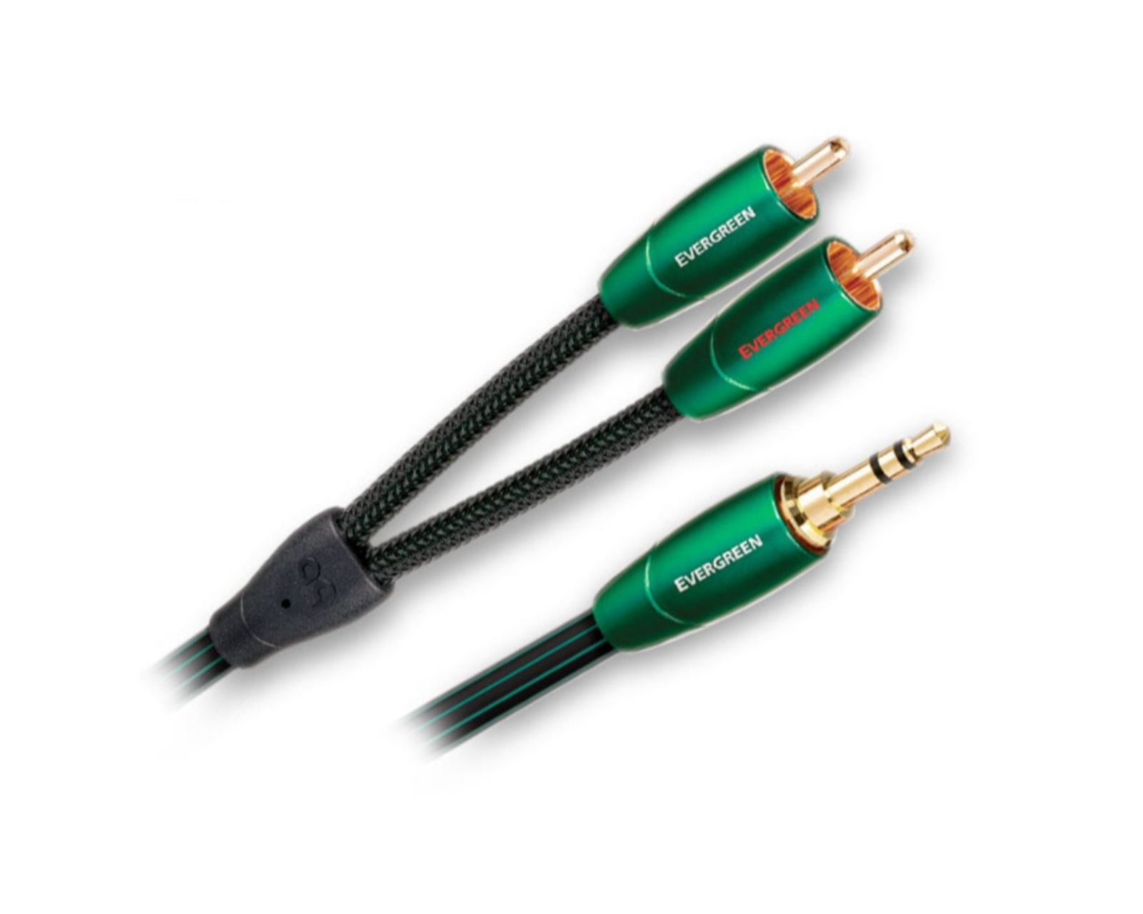 Foto 1 | Cable Audio Audioquest Evergo1mr color Verde de 1 m Plug 3.5 a 2 RCA