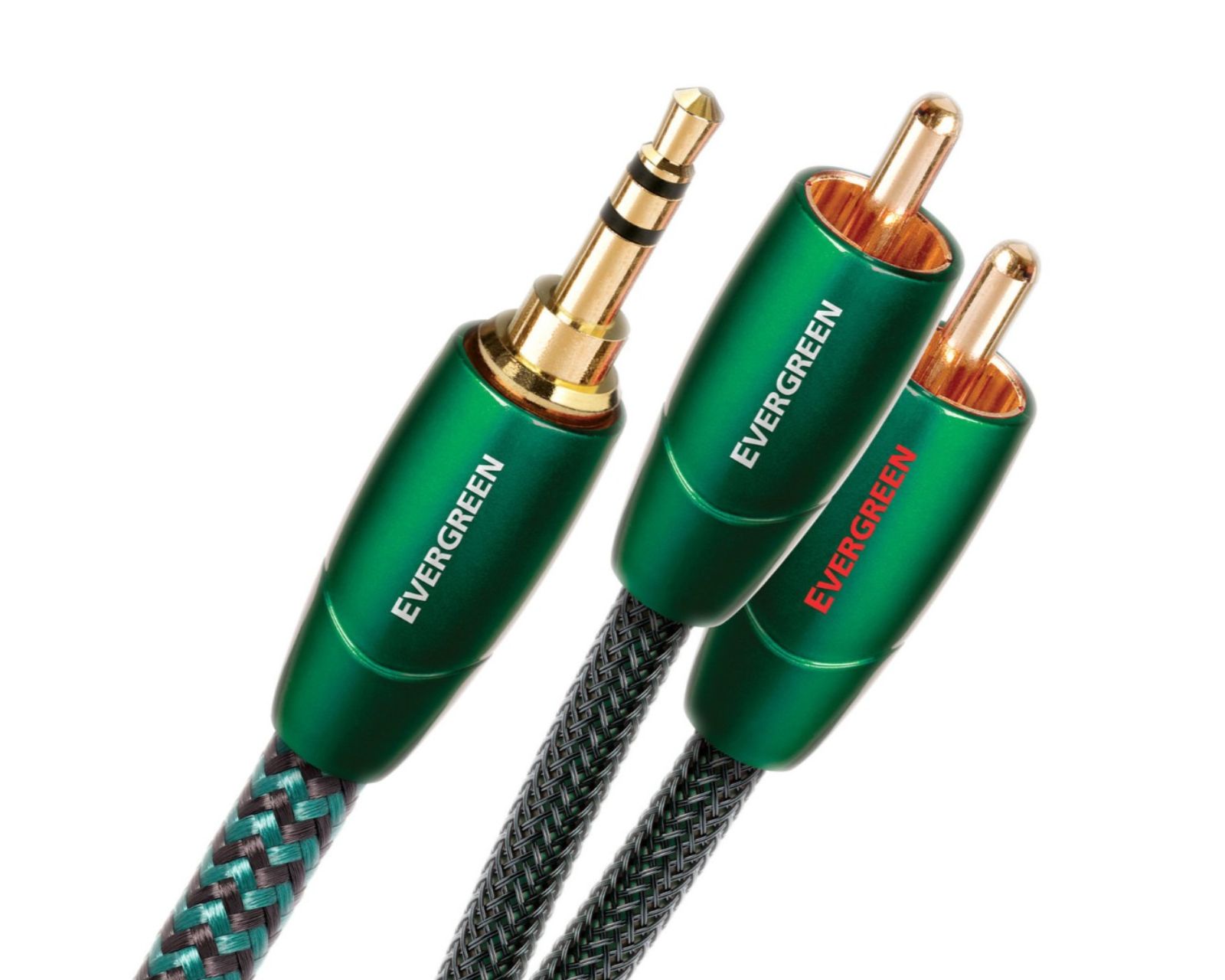 Cable Audioquest Evergo2mr color Verde 3.5 a RCA de 2 m