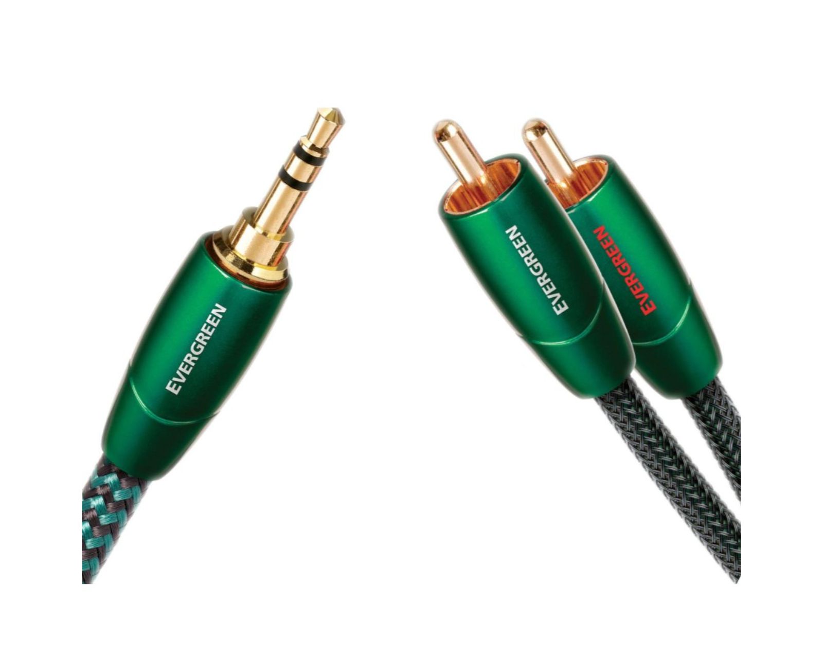 Foto 3 pulgar | Cable Audioquest Evergo2mr color Verde 3.5 a RCA de 2 m