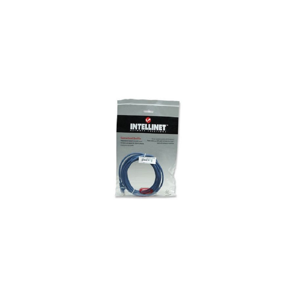 Foto 3 pulgar | Cable Patch Cat6, Utp 7ft (3.0mts) Intellinet Color Azul 342605