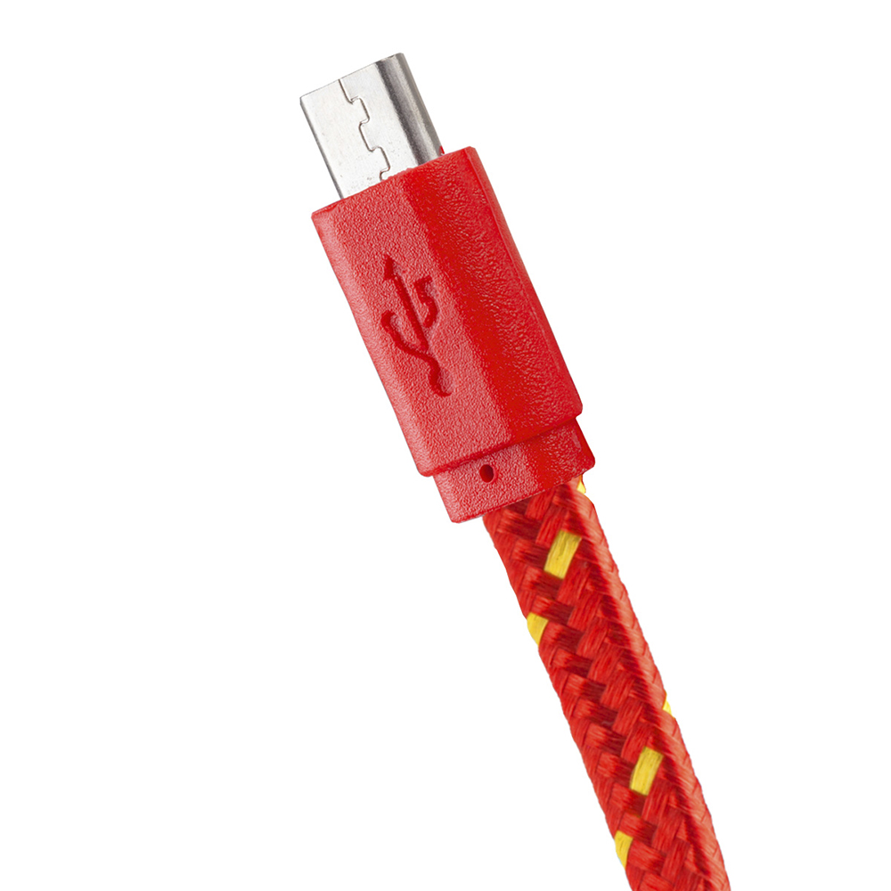 Foto 5 pulgar | Cable Usb a Micro Mitzu color Rojo