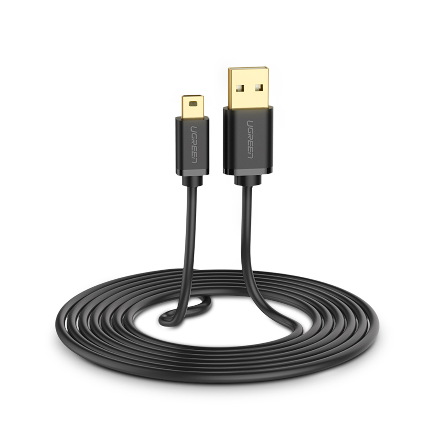 Foto 1 | Cable Cargador Ugreen 10355 con Mini Usb y Amplia Compatibilidad Usb A color Negro