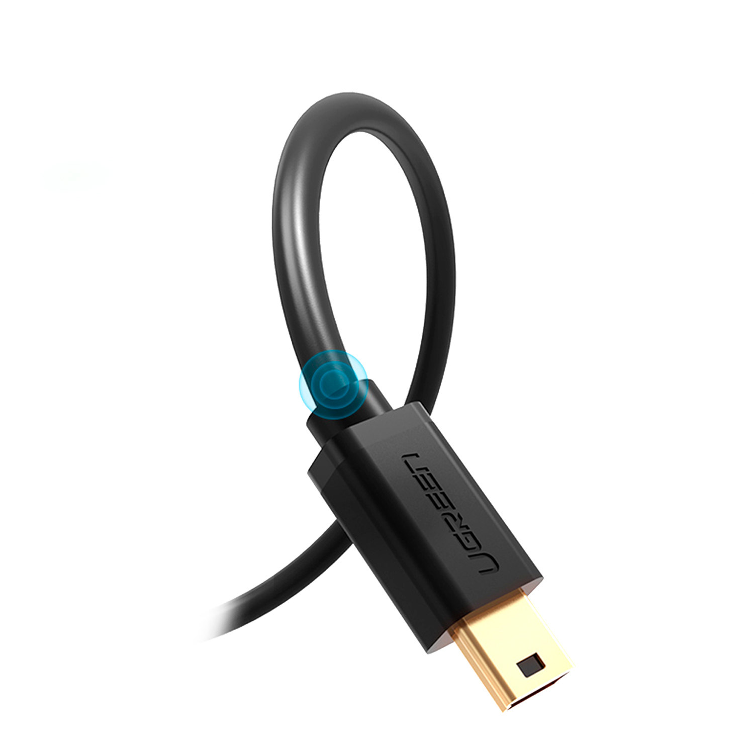 Foto 2 | Cable Cargador Ugreen 10355 con Mini Usb y Amplia Compatibilidad Usb A color Negro