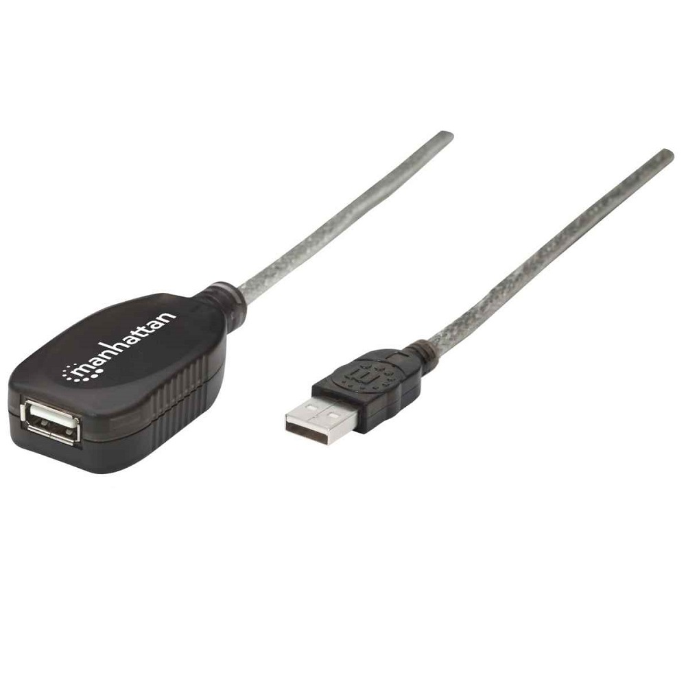 Foto 2 | Extensor de Cable Usb Manhattan 519779 color Negro Usb Hembra y Macho