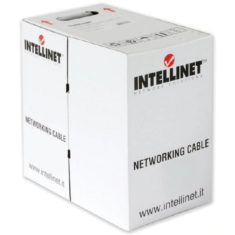 Foto 1 | Bobina de Cable Utp Intellinet 704663 color Blanco 305 m 23 Awg