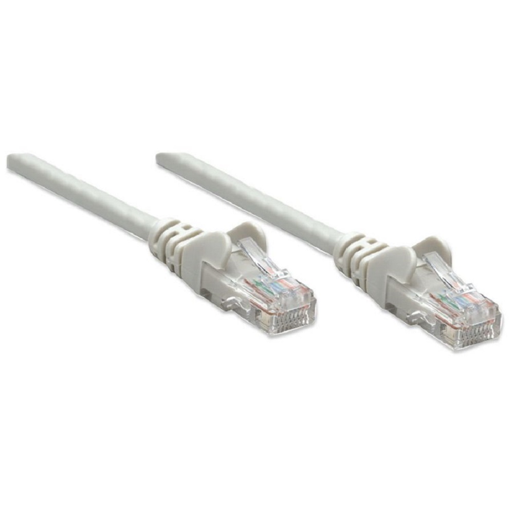 Cable de Parcheo Intellinet 319768 color Gris 3 m Rj-45 Rj-45