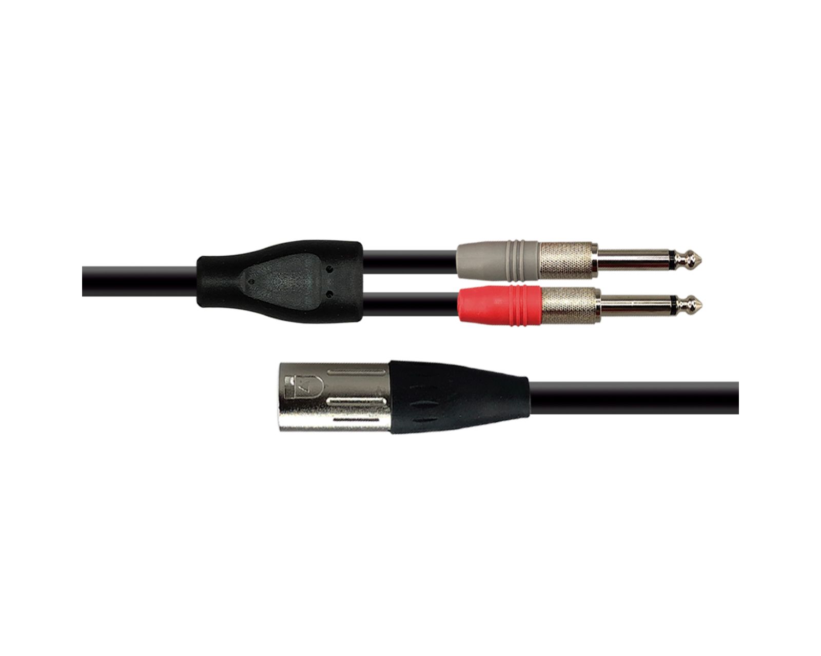 Foto 3 pulgar | Cable para Audio Xss Sc137 color Negro 6.3x2 Mono a 1 Cannon Macho