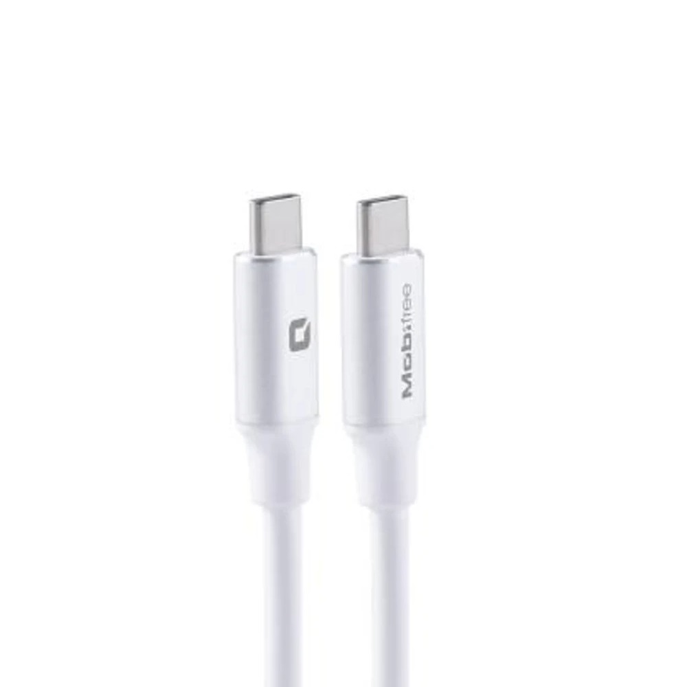 Foto 3 pulgar | Cable Usb C a Usb C Mobifree Mb-923705 color Blanco Usb C 2.0 1 M