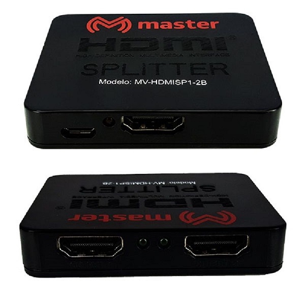 Foto 4 pulgar | Divisor de Señal Master Hdmi 1.4 A Mv-hdmisp1-2b color Negro