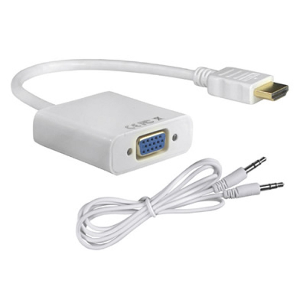 Foto 3 pulgar | Convertidor Hdmi/Vga Naceb Technology Na-235 color Blanco