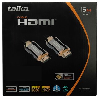 Foto 2 | Cable Hdmi 15 Metros Taika 2k/4k/3d/full Hd/super Hd 60hz