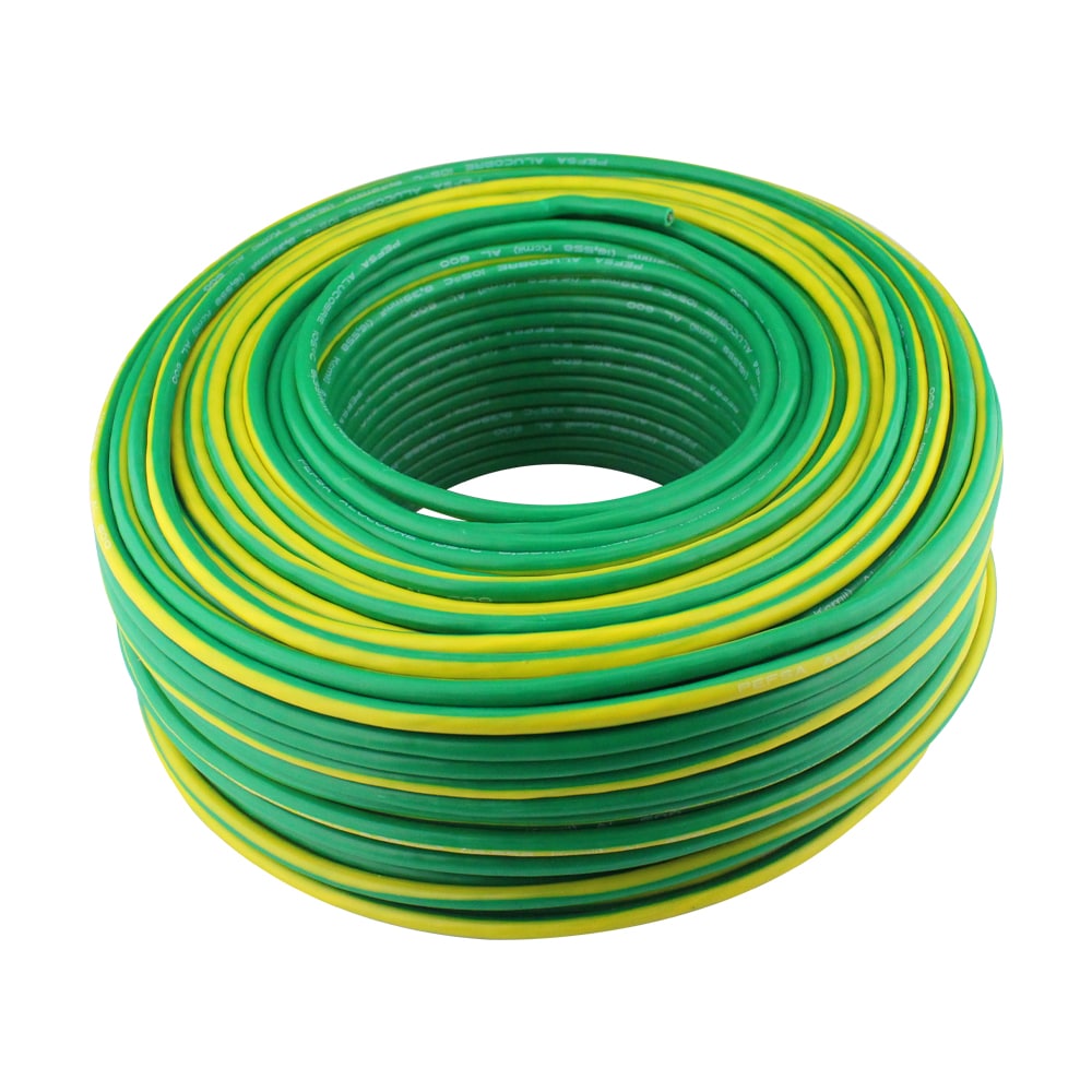 Cable Keer 100m Antiflama Calibre 8 color Verde $4,339