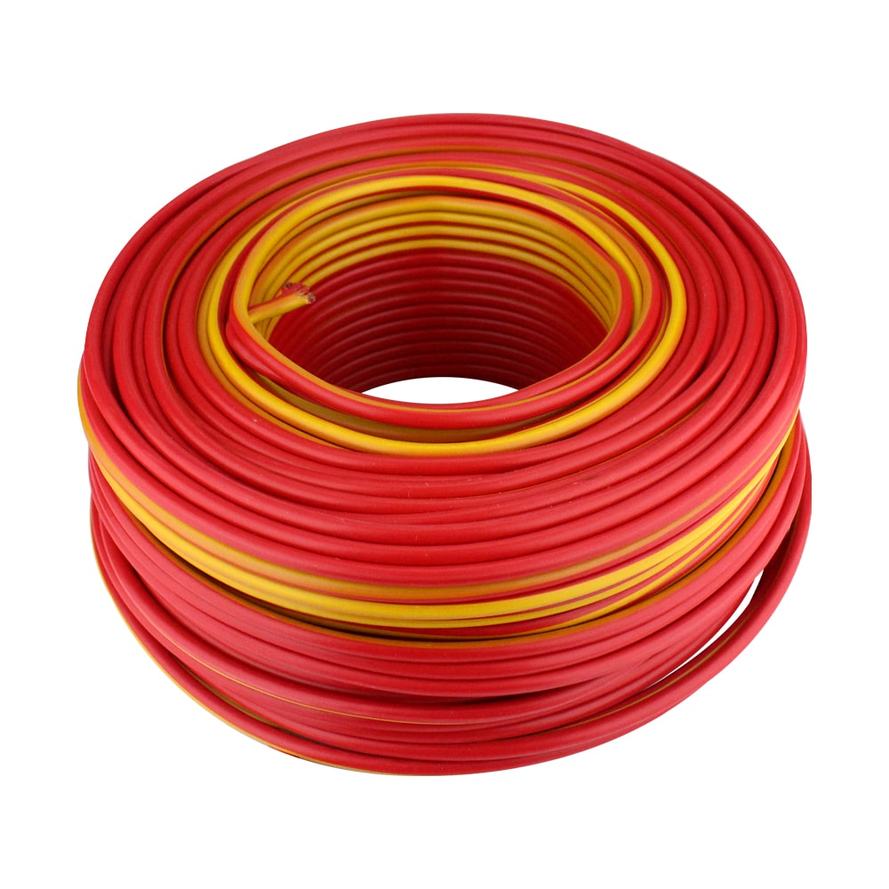 Cable Keer 100m Antiflama Calibre 8 color Rojo $2,651