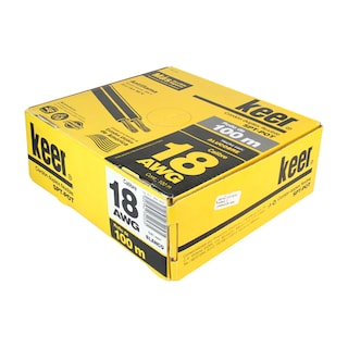 Foto 2 | Cable Calibre 18 Keer Pot 10 A 100m 300 V color Blanco