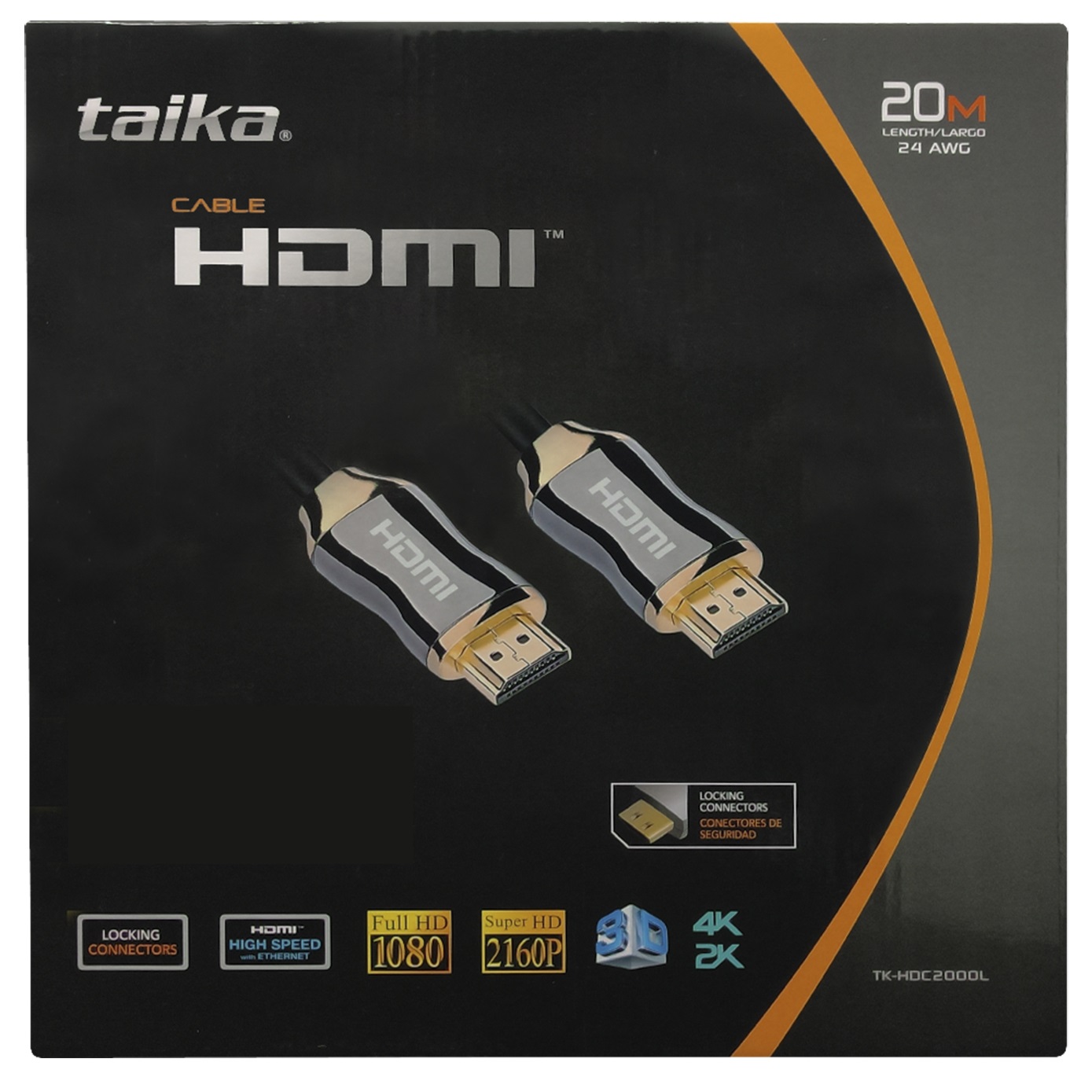 Foto 3 pulgar | Cable HDMI Taika TK-HDC2000L 60hz
