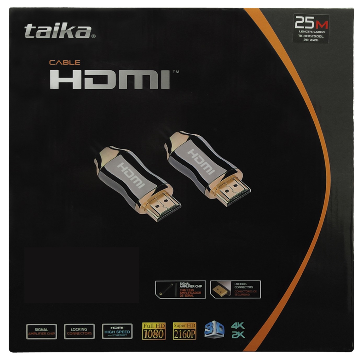 Foto 3 pulgar | Cable Hdmi  Taika TK-HDC2500L