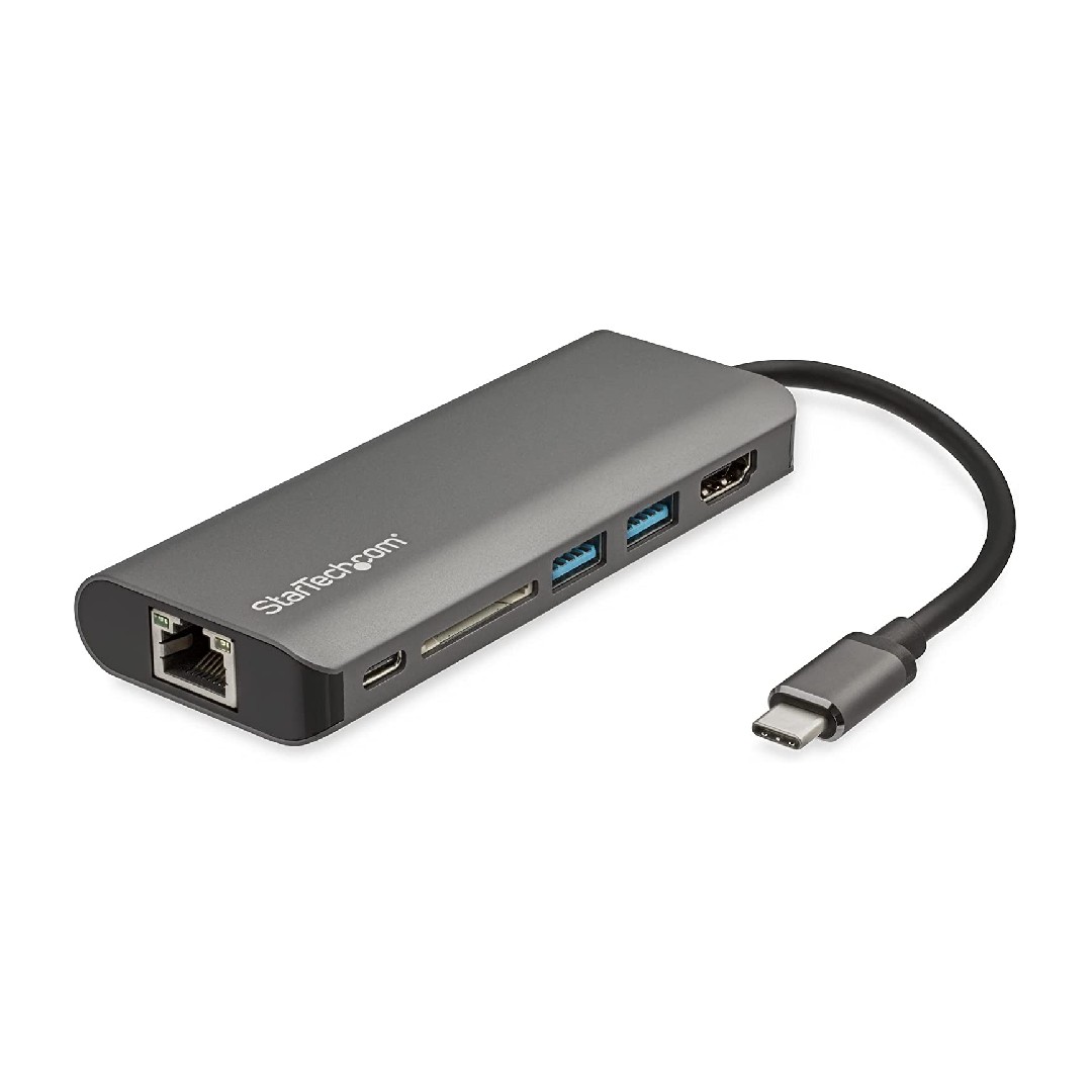 Adaptador Multipuertos Startech.com Puertos USB Tipo C A Hdmi 4K Con Lector SD Y Pd 3.0 De 60w - Hub USB 3.0