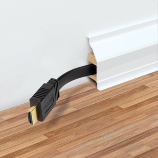 Foto 3 | Cable HDMI Plano de Alta Velocidad con Ethernet Manhattan 355650 color Negro 15 m