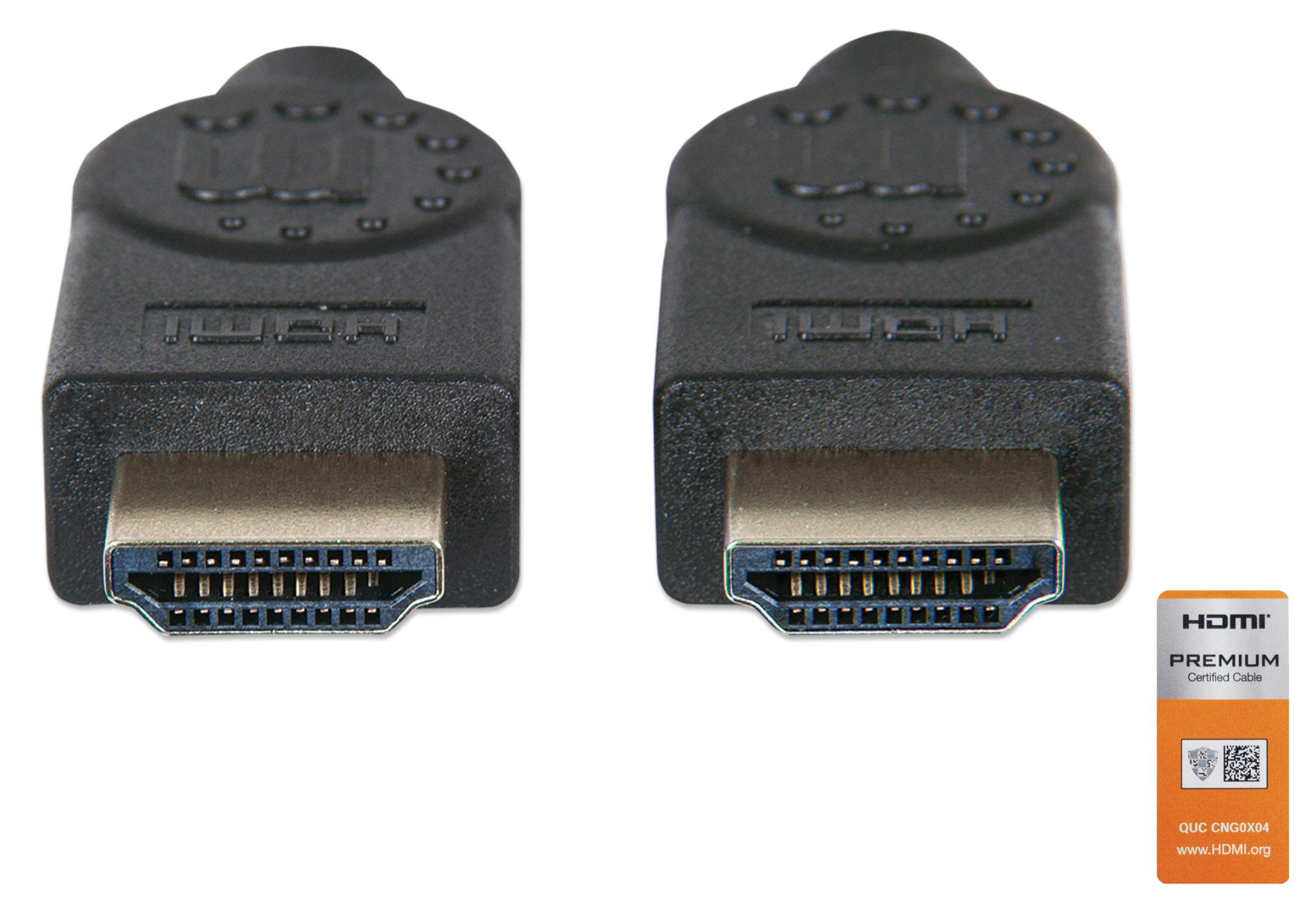 Foto 4 pulgar | Cable Hdmi de Alta Velocidad con Canal Ethernet Manhattan 355346 color Negro 1.8m
