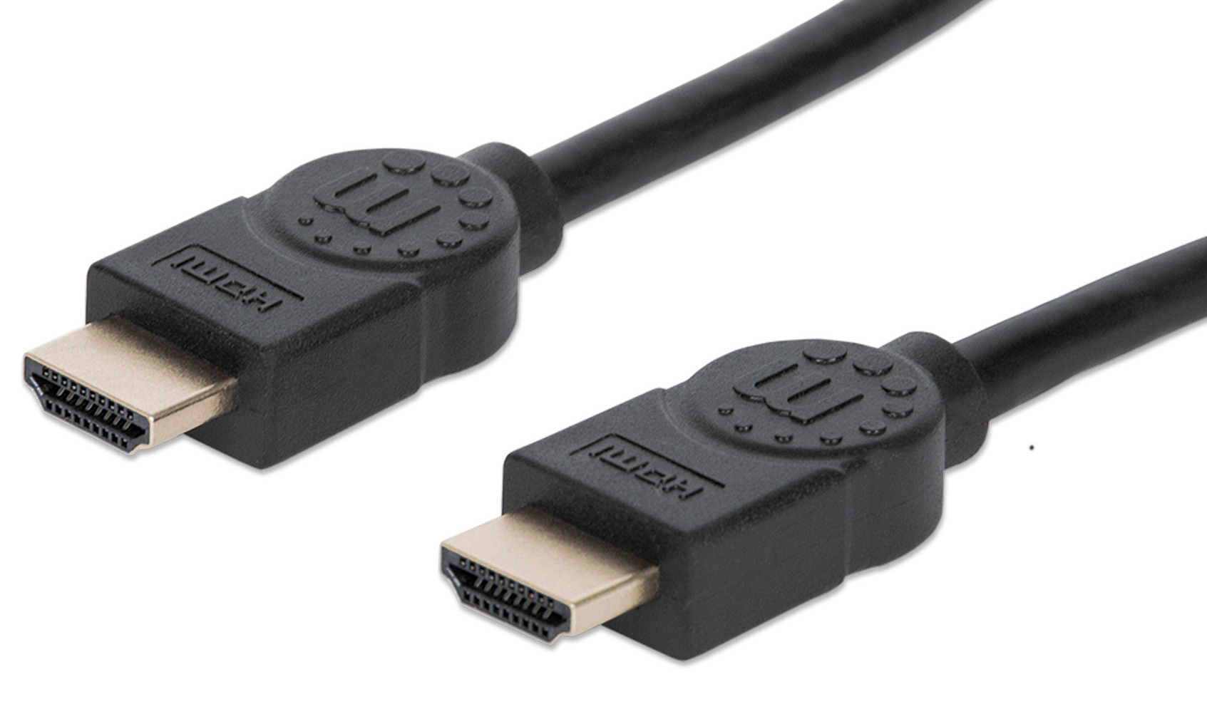 Cable HDMI Manhattan 355353 color Negro Alta Velocidad 3 m