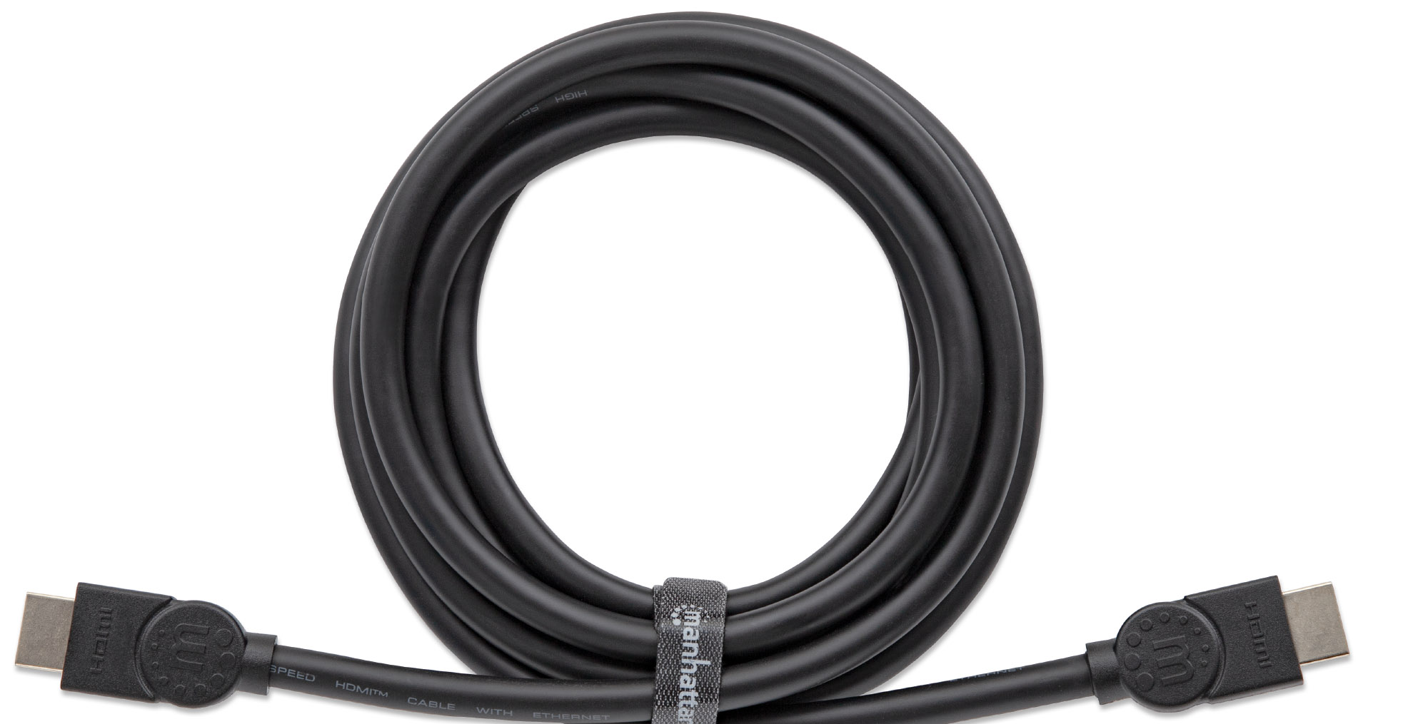 Foto 4 pulgar | Cable HDMI Manhattan 355353 color Negro Alta Velocidad 3 m