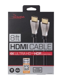 Foto 3 | Cable Hdmi 4k Ultrahd/hdr Rocketfish - Negro