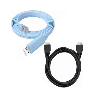 Foto 1 | Cable Rj45 Macho a USB Hembra Consola Cisco Ethernet Cat E5 Azul Claro