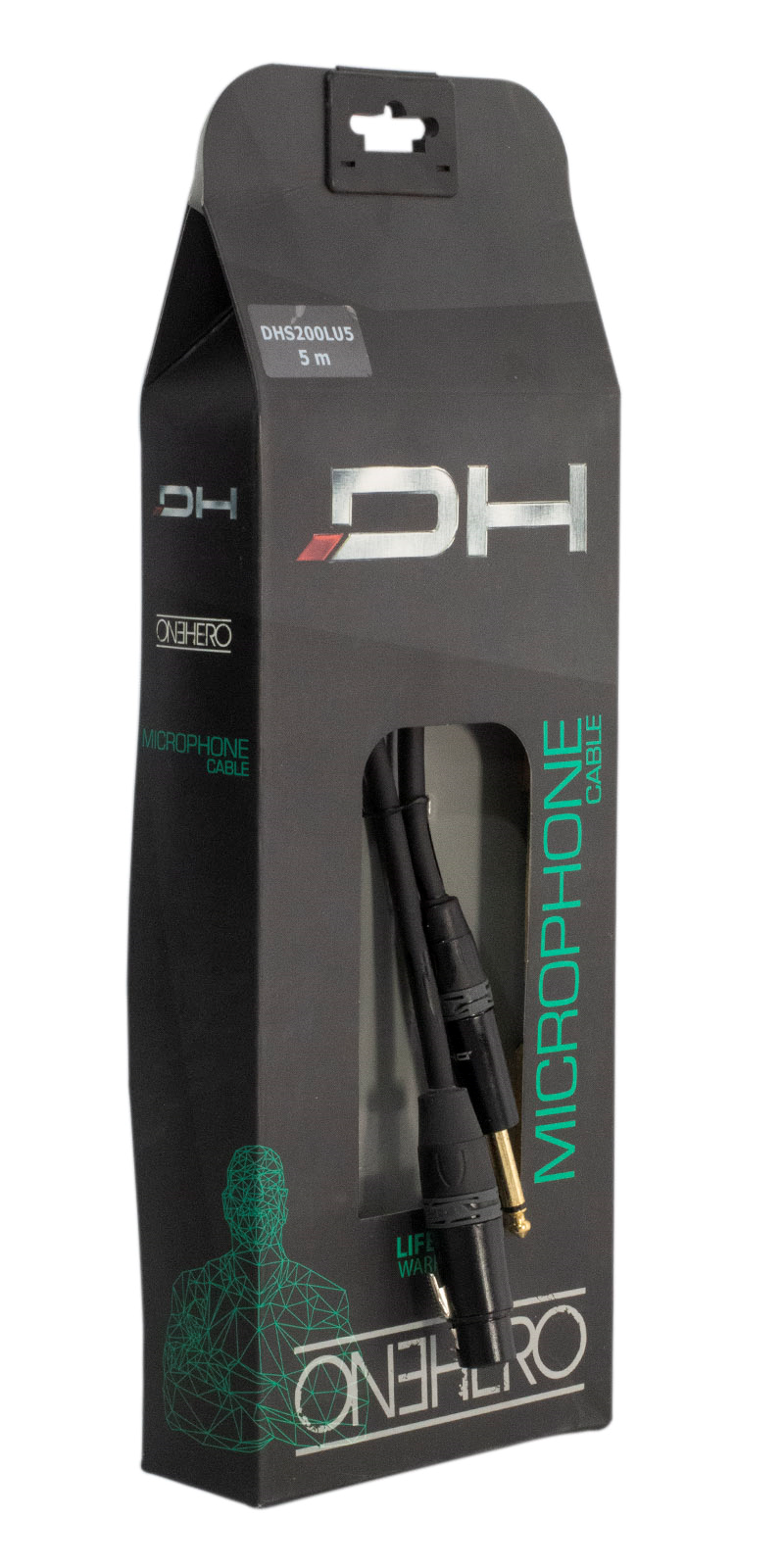 Cable Proel Dhs200lu5 Negro 5 M para Micrófono