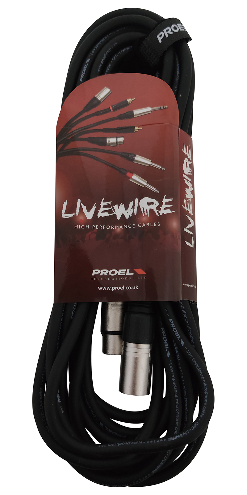 Foto 1 | Cable Proel Mc250lu06 Negro 6 M para Micrófono