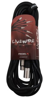 Foto 1 | Cable Proel Mc250lu06 Negro 6 M para Micrófono