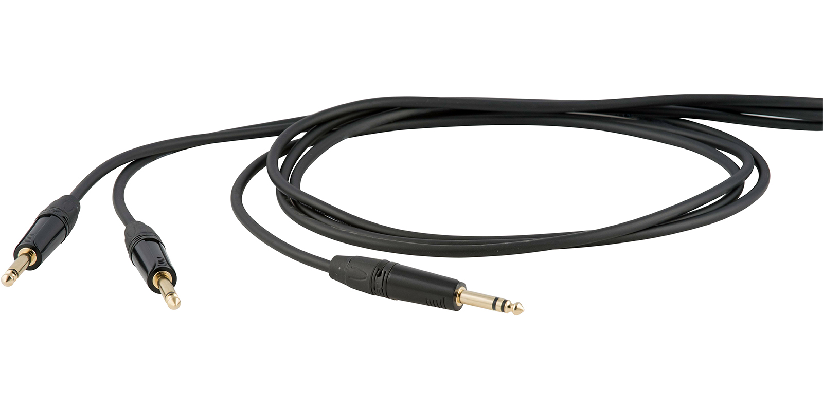 Cable Profesional Proel Dhs140lu3 Conectores Estéreo de 6.3 mm 3 metros