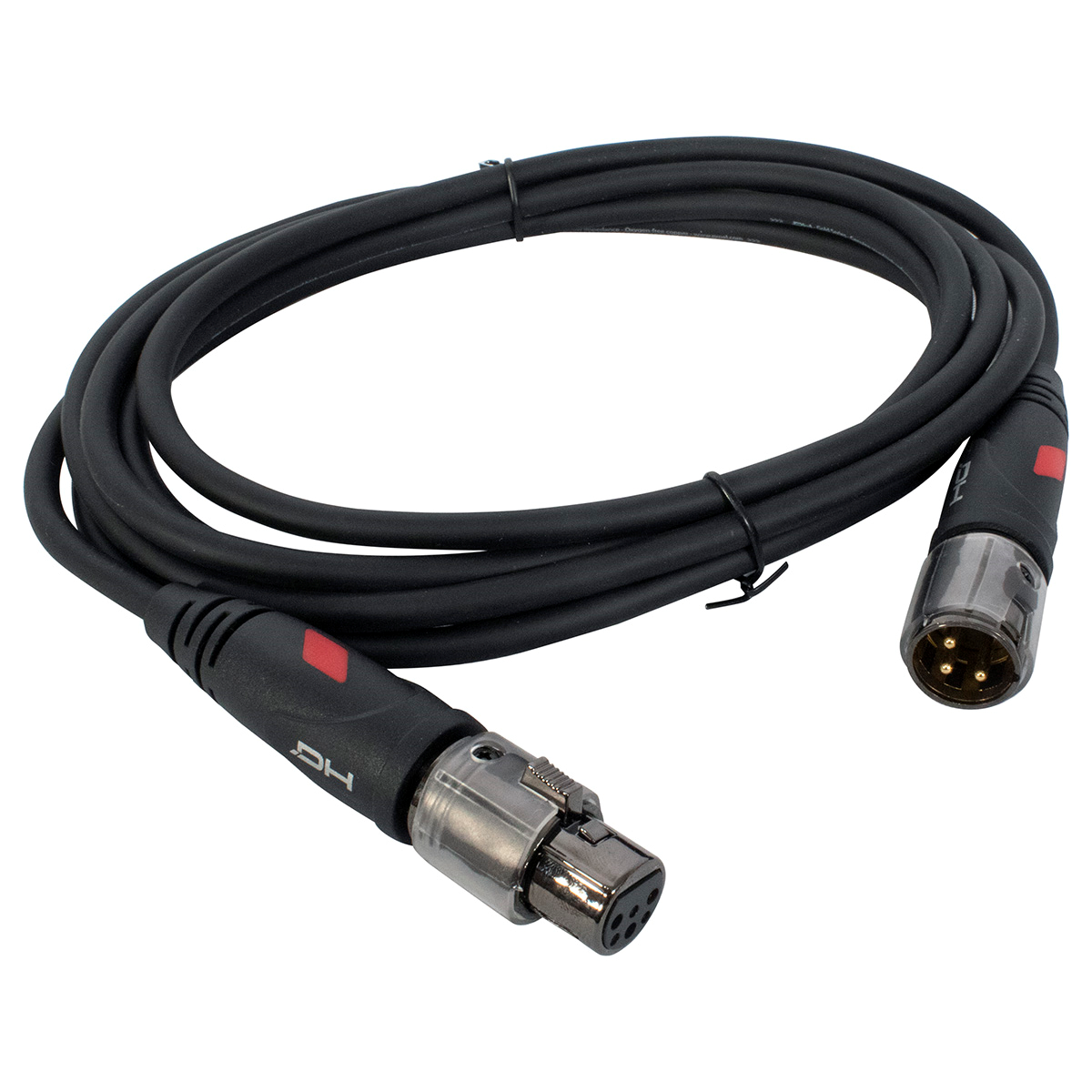 Cable Proel Dhg240lu3 Para Parche Micrófono 3 Metros Xlr Hembra 3 Pines Xlr Macho 3 Pines