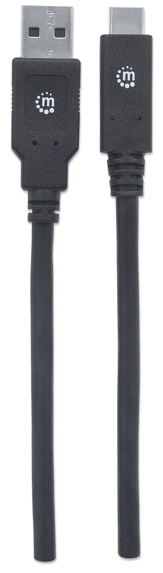 Foto 5 pulgar | Cable USB-C Supervelocidad Manhattan Negro 2 m