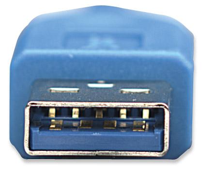 Foto 5 pulgar | Cable Extensión USB Manhattan Azul Superspeed 5gbps 2 m