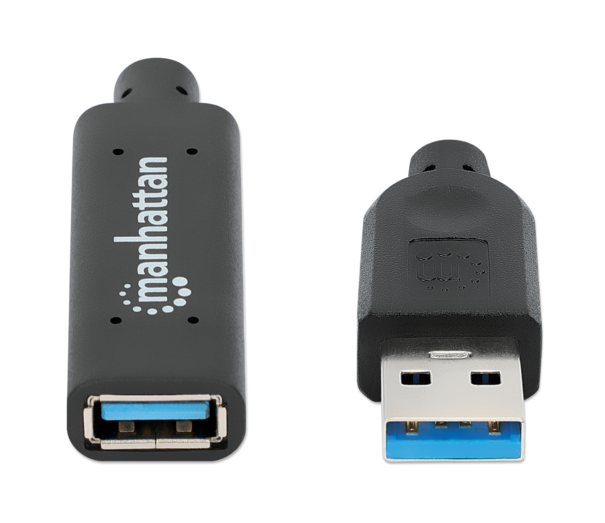 Foto 3 | Cable Extensión USB Manhattan Negro Superspeed 5gbps 10 m