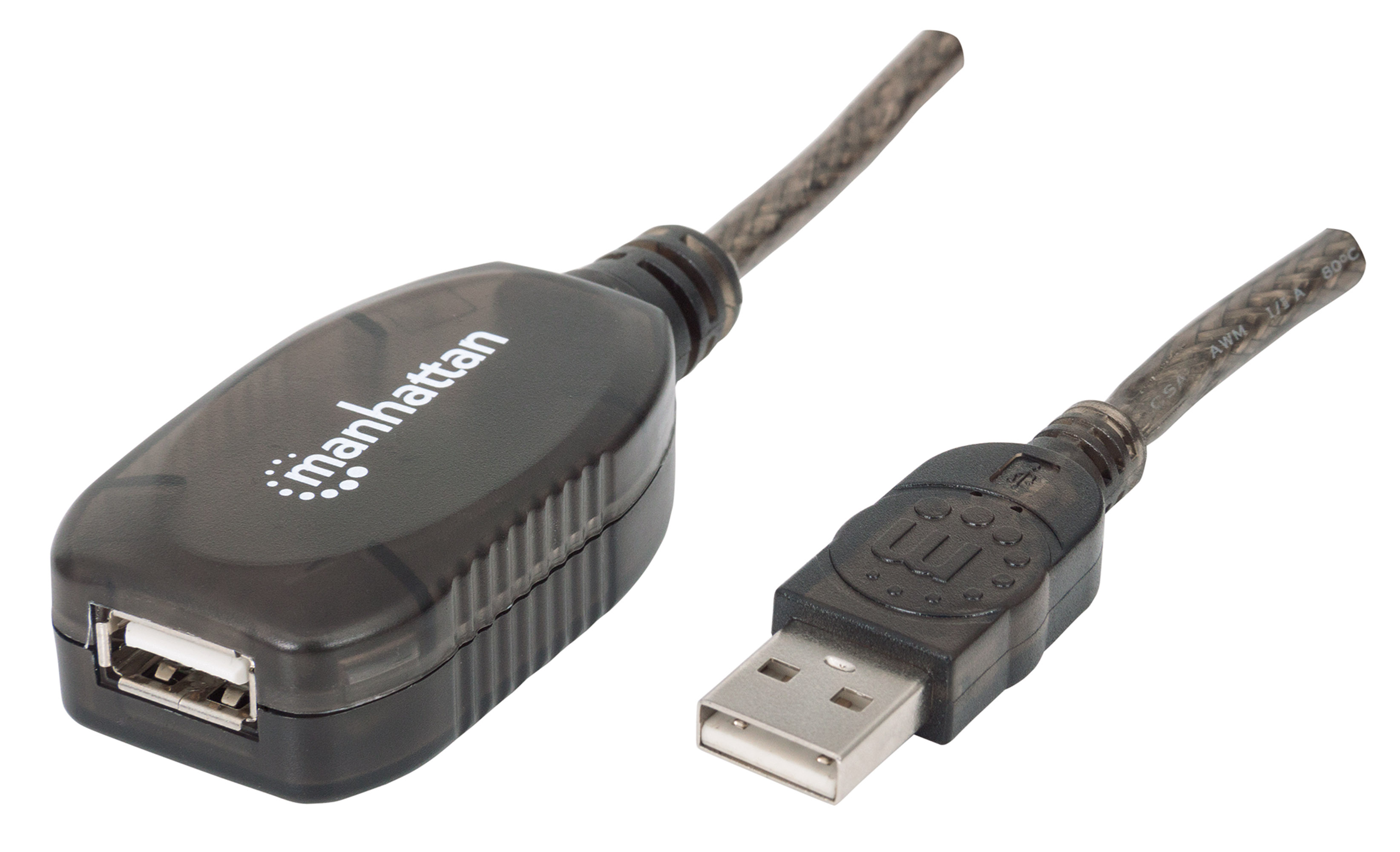 Foto 2 pulgar | Manhattan Cable Usb 2.0 Extensión 20m Activo