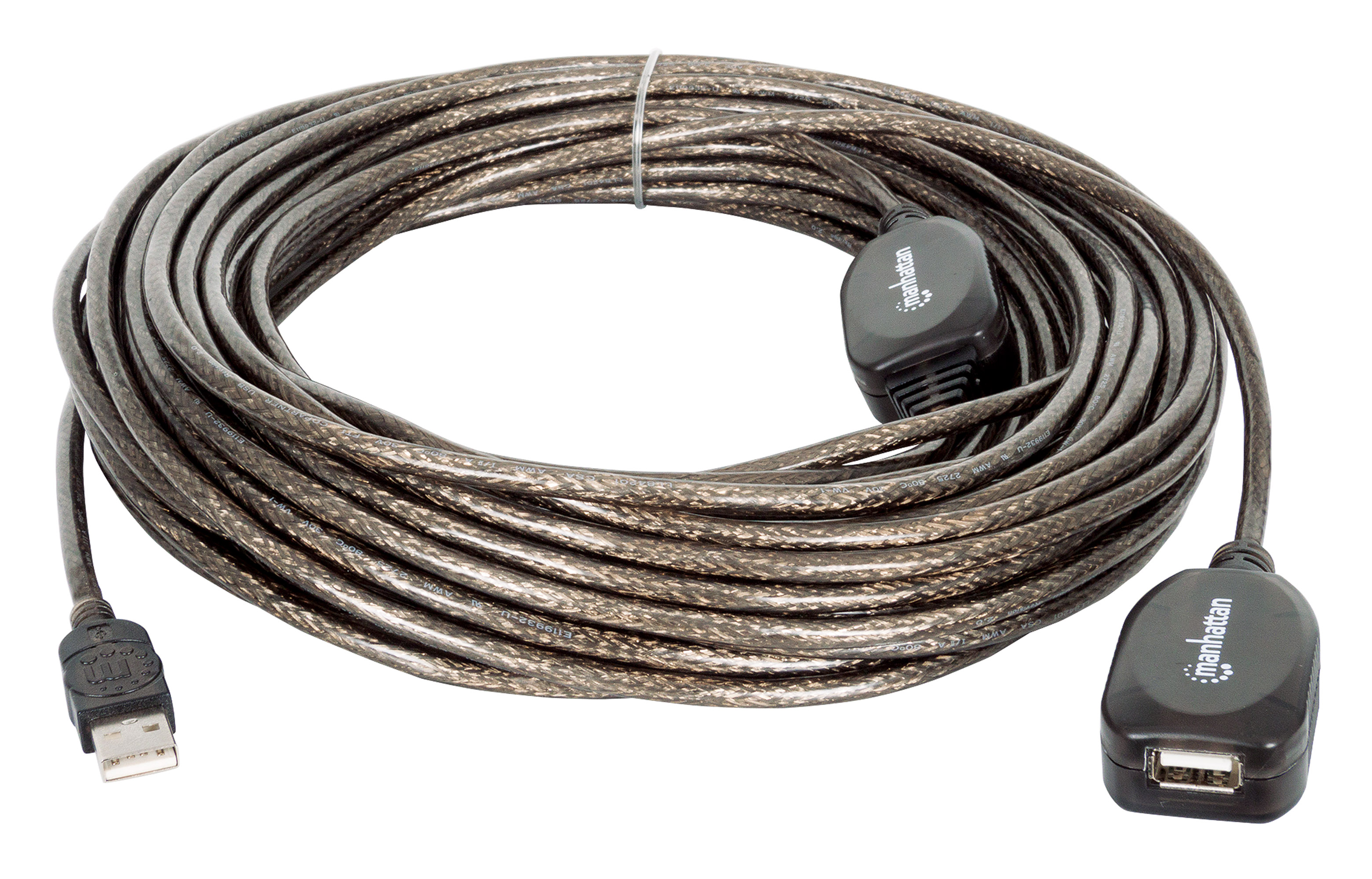 Foto 4 pulgar | Manhattan Cable Usb 2.0 Extensión 20m Activo