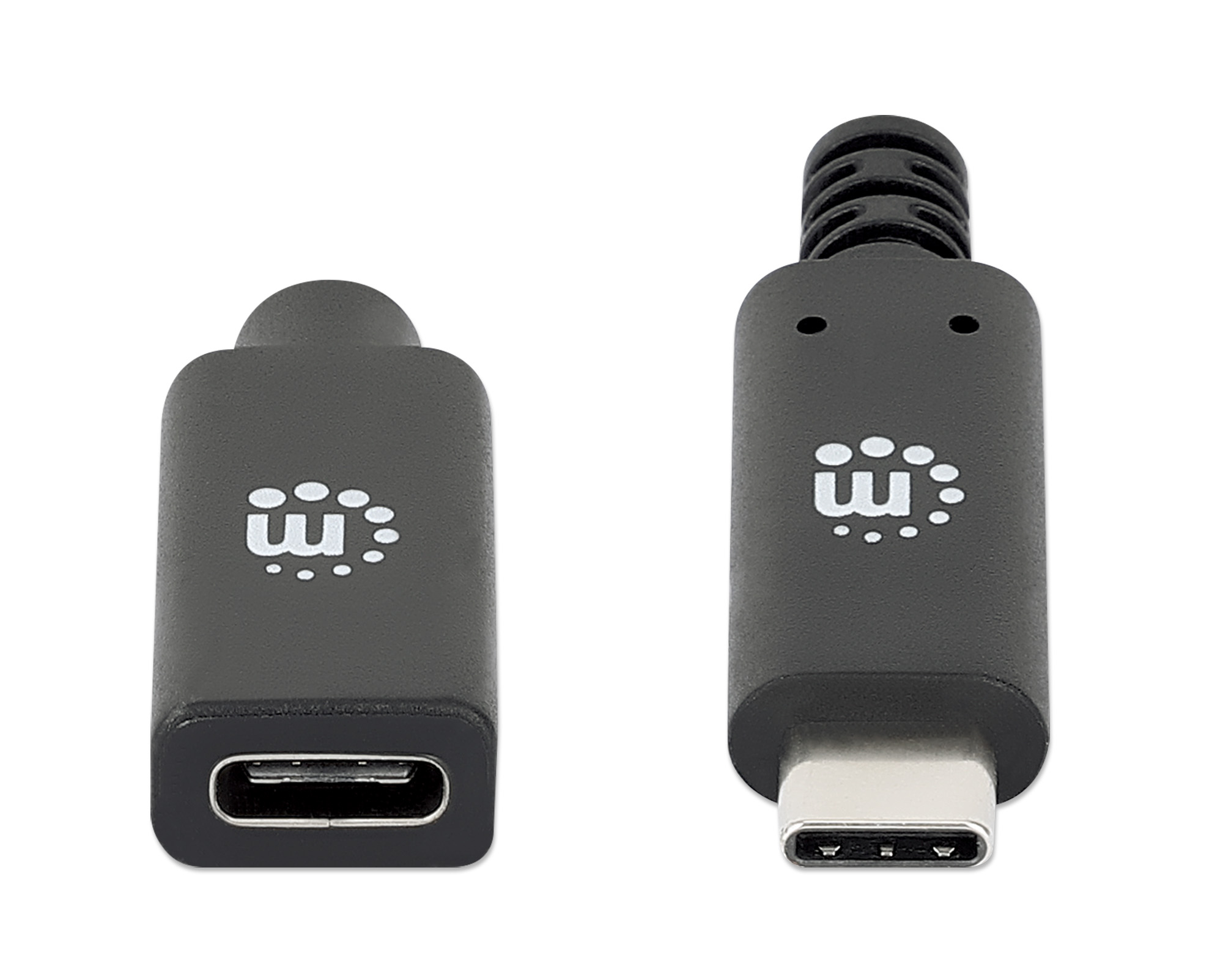 Foto 4 pulgar | Cable Extensión Usb-c Súper Velocidad+ Negro Manhattan 50 Cm