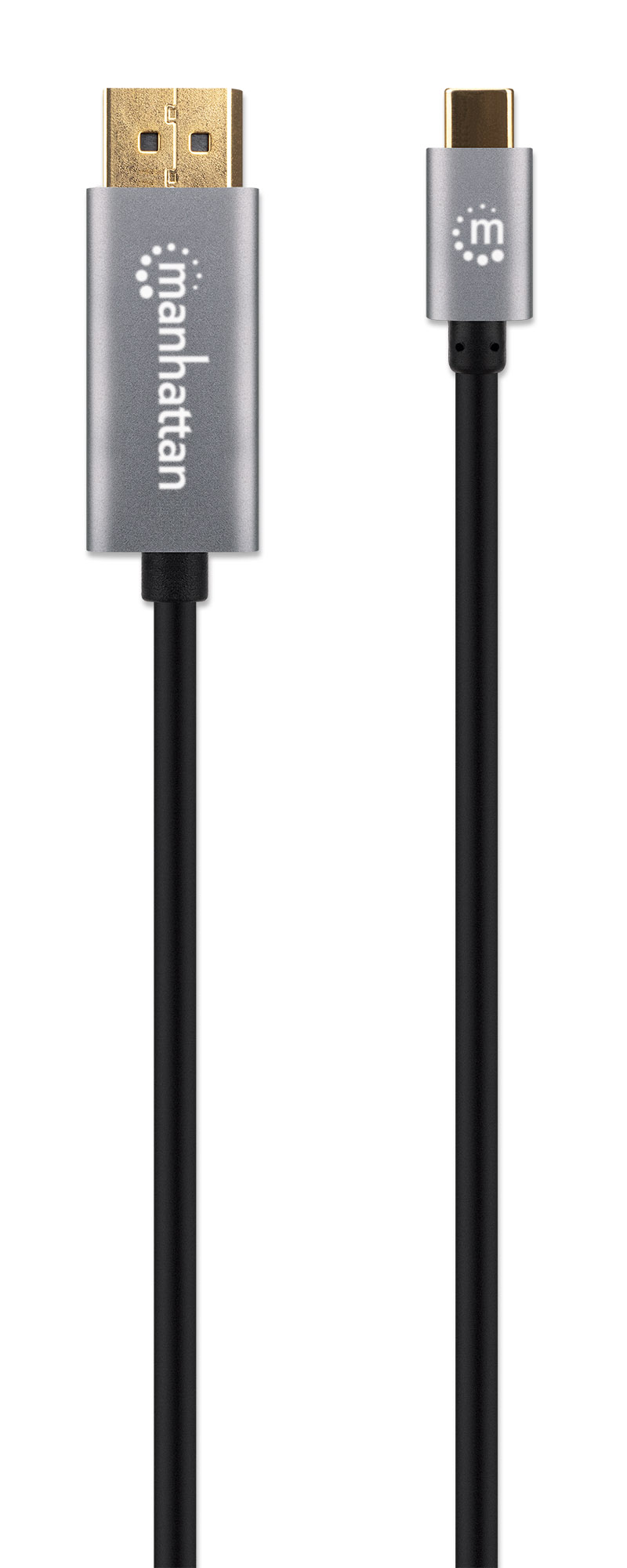 Foto 5 pulgar | Cable Adaptador Usb-c A Displayport 8k 60hz 2.0m Negro Manhattan 354844
