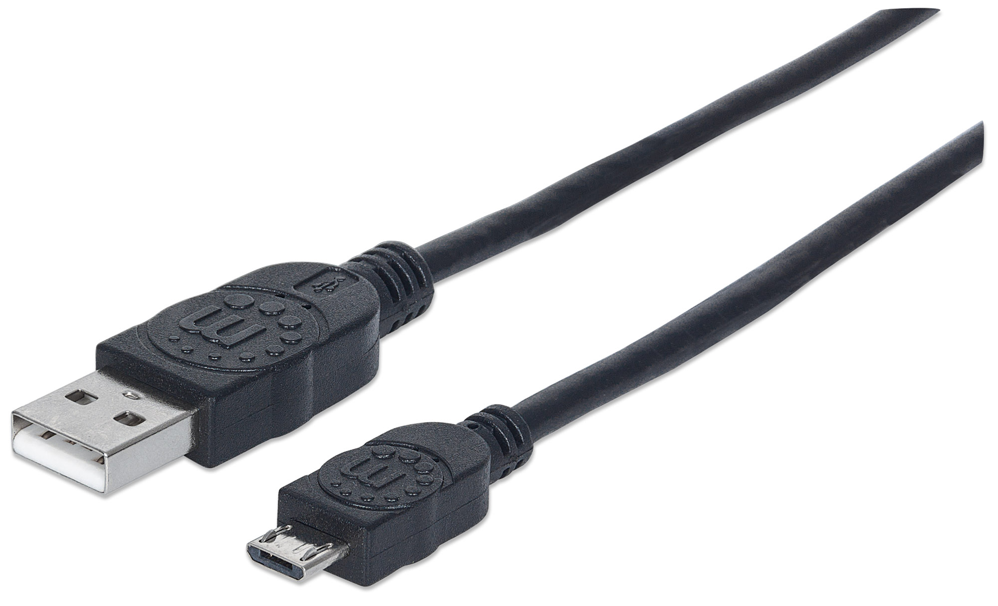 Cable Usb Micro-b De Alta Velocidad Manhattan 325684 Negro 3m