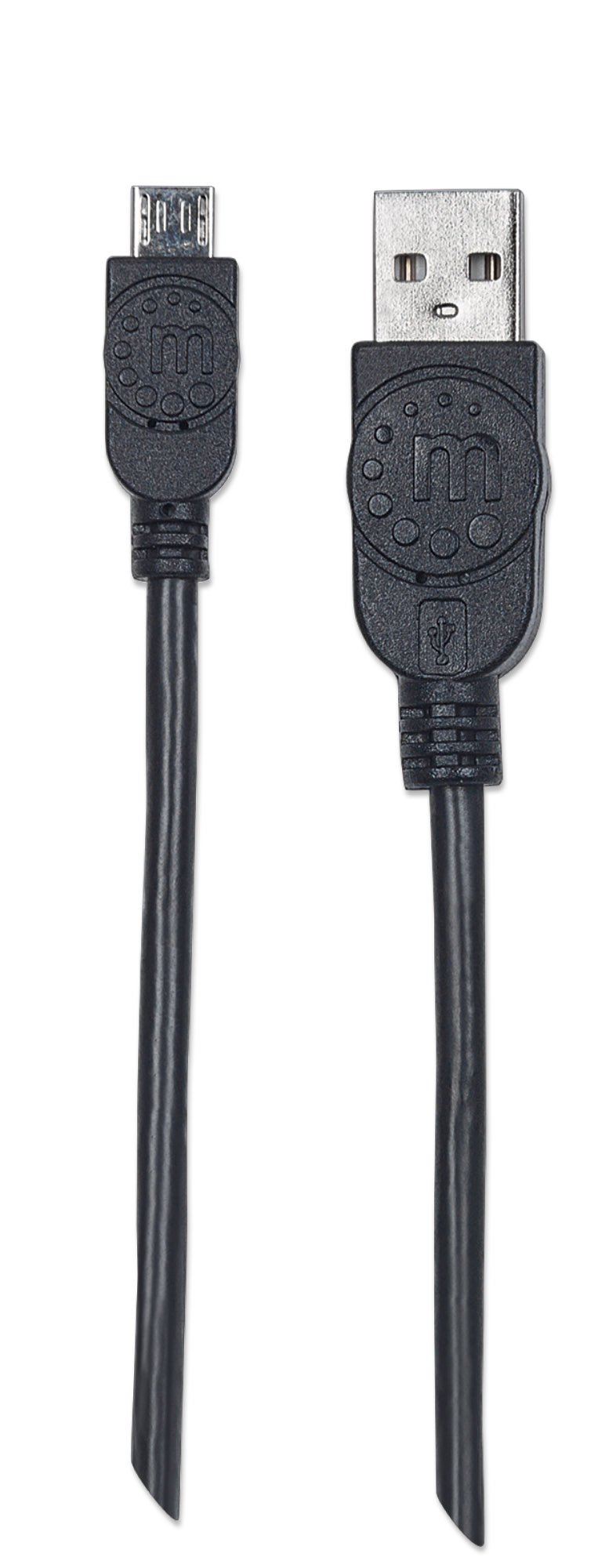 Foto 5 pulgar | Cable Usb Micro-b De Alta Velocidad Manhattan 325677 Negro 0.5m