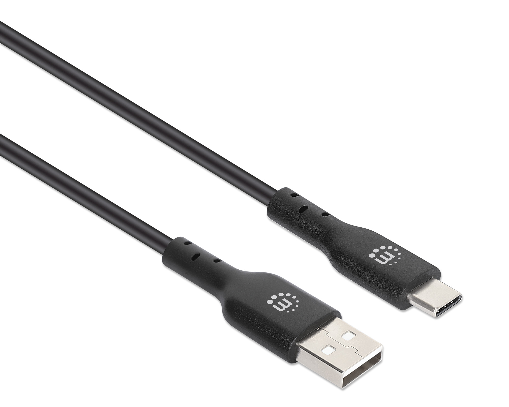 Foto 2 | Cable USB-C Manhattan para Dispositivos de Alta Velocidad 1 m Negro